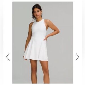 lululemon athletica White Racerback Mini Dress